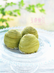 抹茶绿豆蔓越莓酥