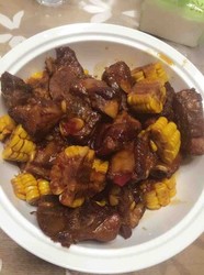 玉米烧排骨