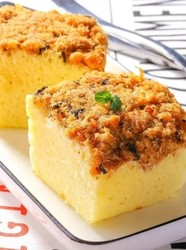 肉松蒸蛋糕  宝宝辅食食谱