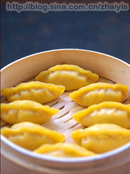 胡萝卜肉蒸饺