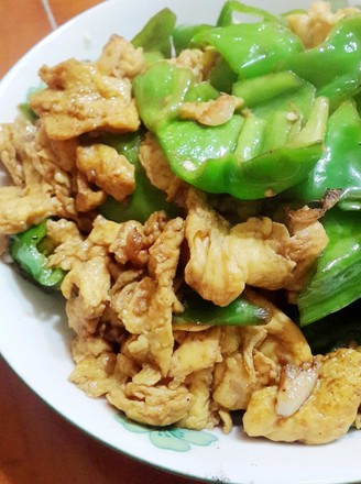 青椒炒辣椒