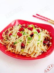 白灼金针菇