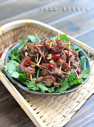 孜然牙签牛肉
