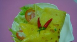 番茄生菜蛋饼