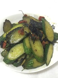 紫苏烧黄瓜