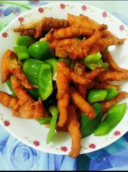 凤爪炒圆椒