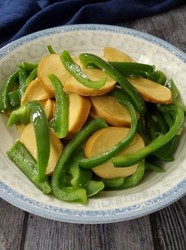 豆干炒辣椒