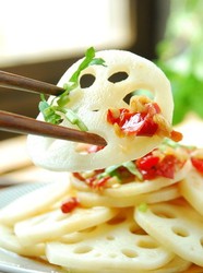 蒜香剁椒藕片