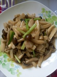 蚝油双菇