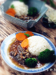肉末海参捞饭