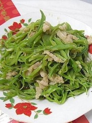 肉炒豆角丝