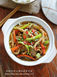 三丝茄子