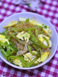 青辣椒炒米粉