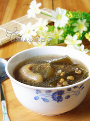 绿豆海带猪蹄汤