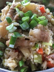 豆角焖饭