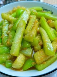 好吃的香嫩耗油丝瓜