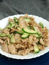 【四季清香】黄瓜炒肉