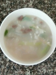 牛肉菜心粥