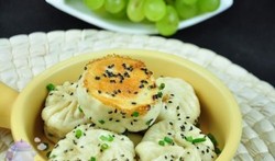 猪肉玉米煎包