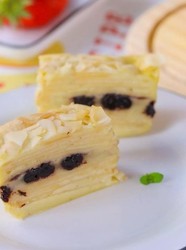 苹果蓝莓千层蛋糕  宝宝辅食食谱