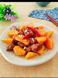 牛肉炖地瓜