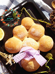 圣诞树圆形面包