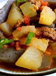 冬瓜魔芋烧肉