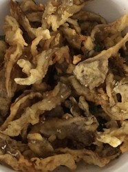 干炸蘑菇