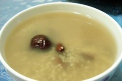 小米腰豆大枣粥