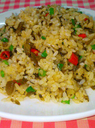 酸辣炒饭