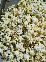 焦糖爆米花