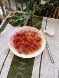 香肠蒸土豆