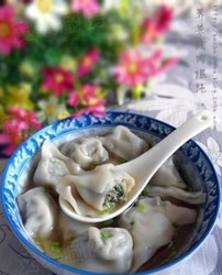 猪肉荠菜馄饨