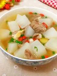 萝卜炖羊肉