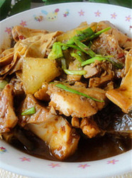 铁锅炖鱼块